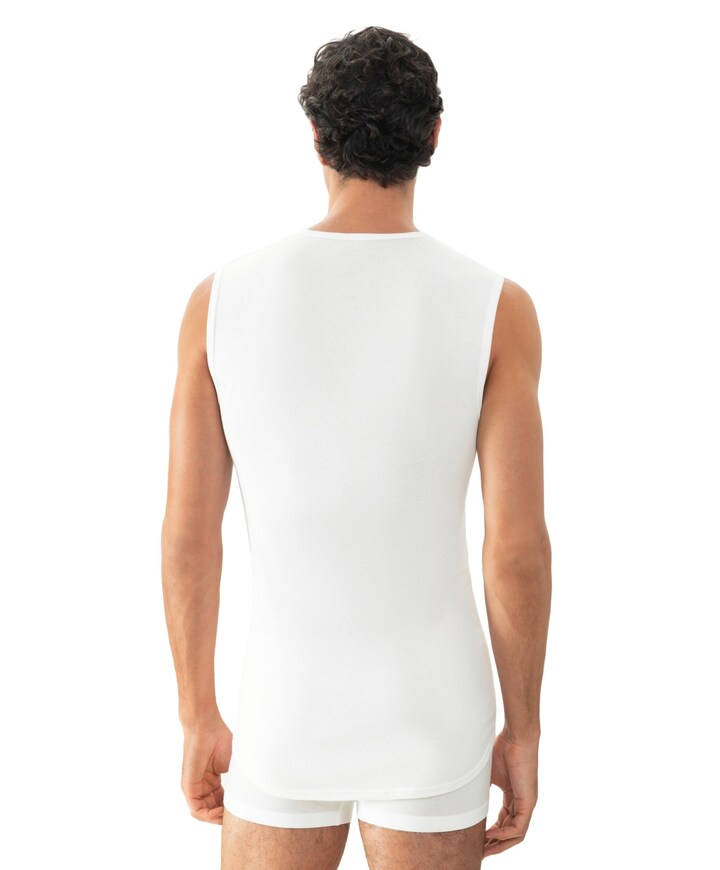 Heren singlet wit