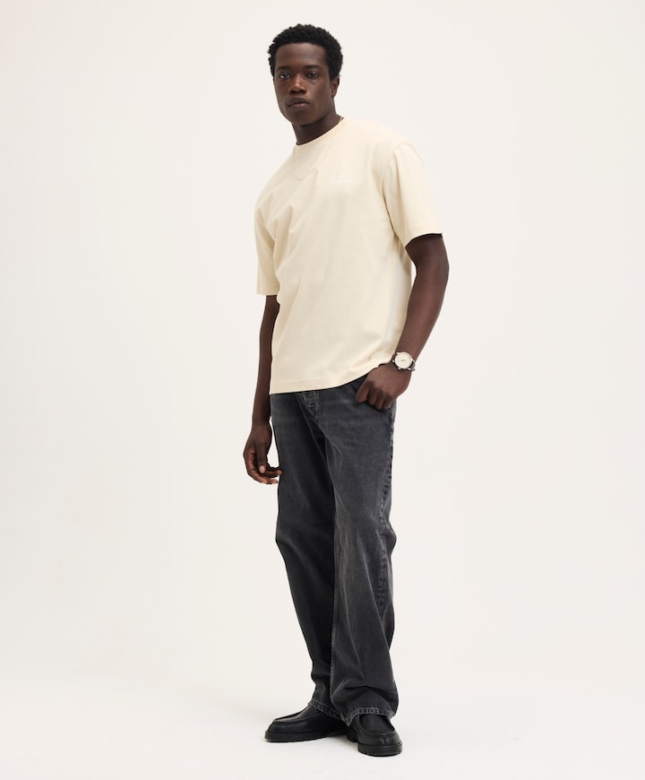 Heren T-shirt beige