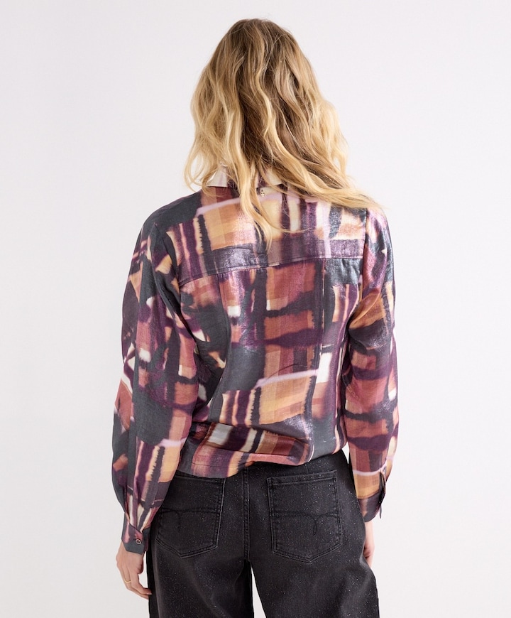 Dames blouse multicolor
