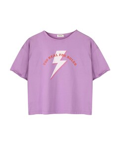 Meisjes t-shirt paars