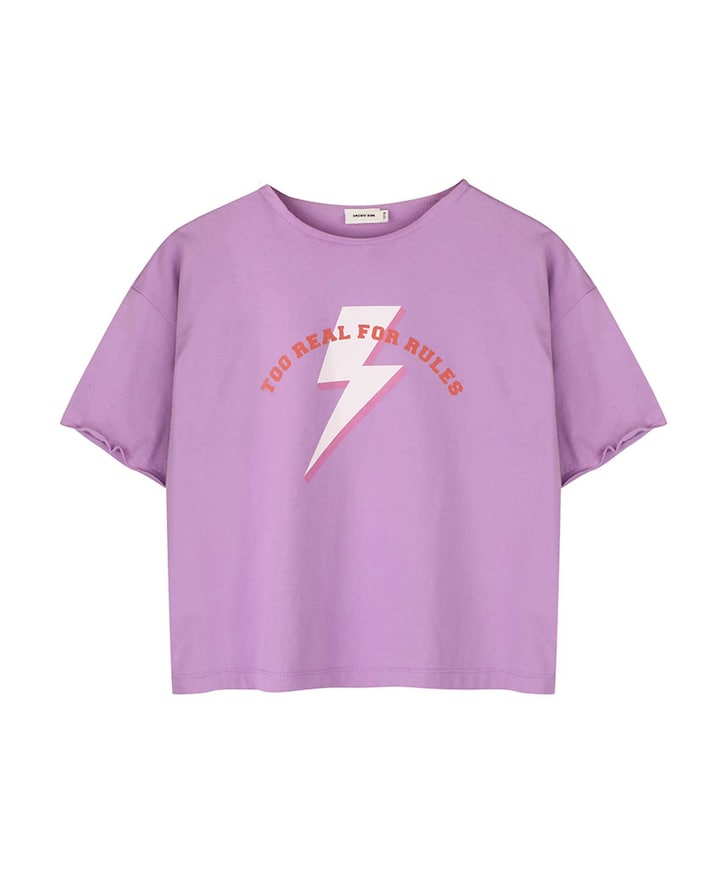 Meisjes t-shirt paars