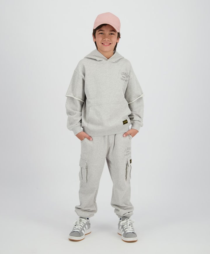 Jongens hoodie grijs