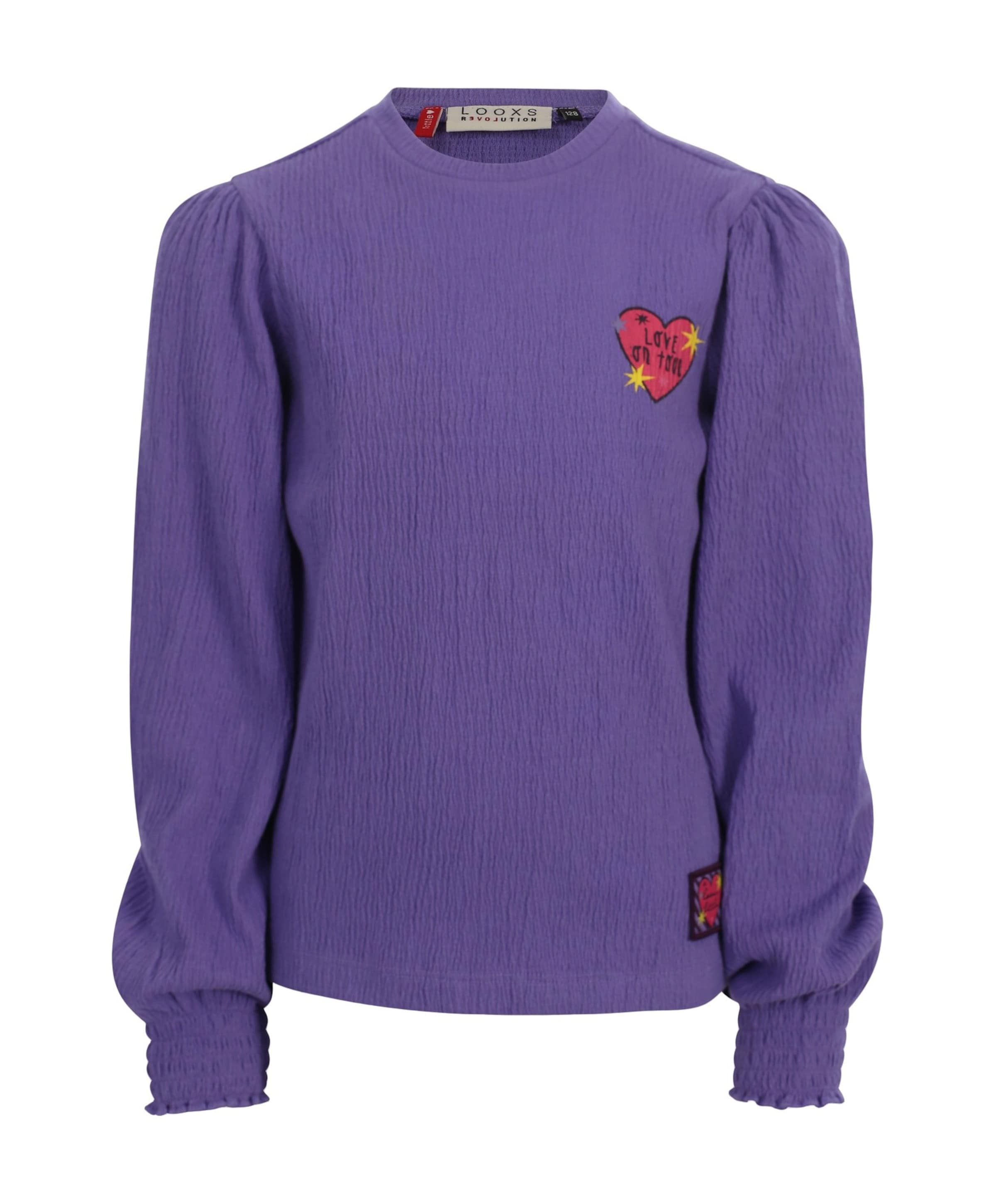 Meisjes longsleeve paars