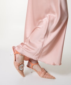 dames slingbacks oranje