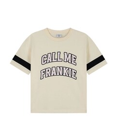 Meisjes t-shirt ecru