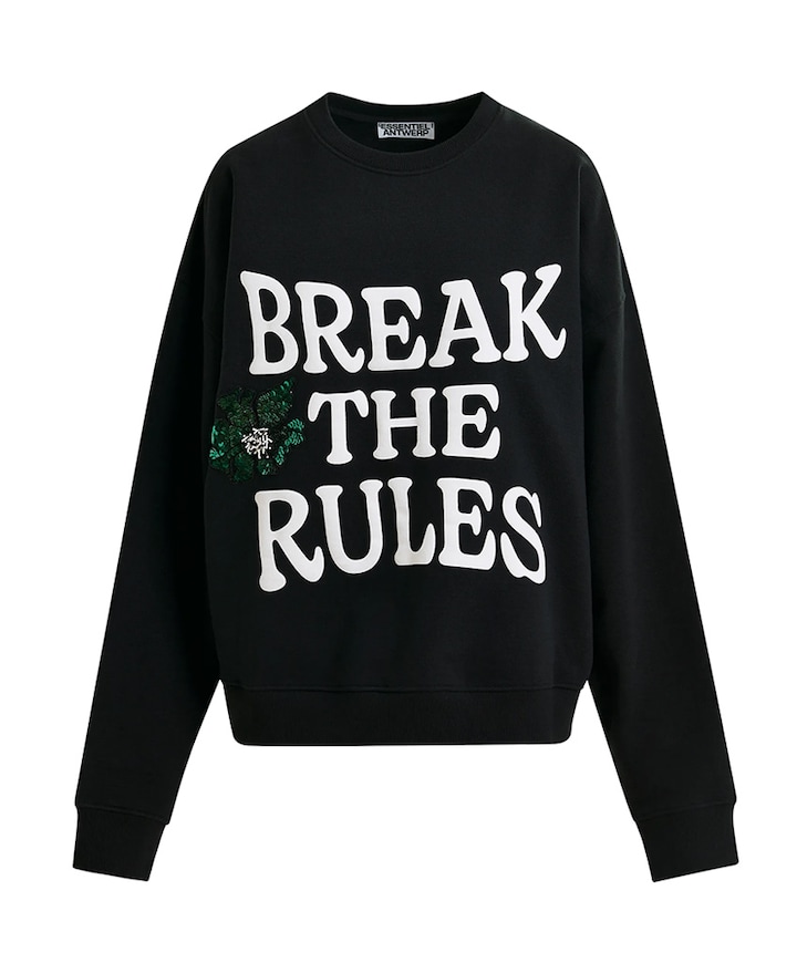 Dames sweater zwart