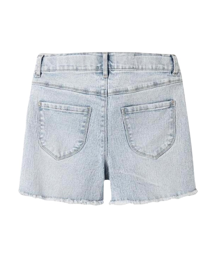 NKFROSE HW MOM  DNM 8222-YA meisjes korte broek blauw