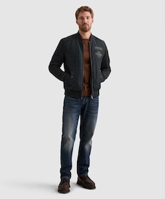 Heren jas blauw
