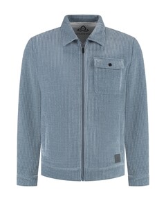 Heren overshirt blauw