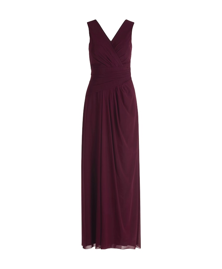 Dames jurk bordeaux