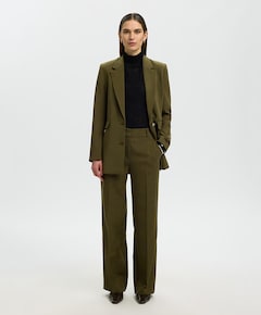 SLFRITA MW WIDE MEL NOOS dames broek groen