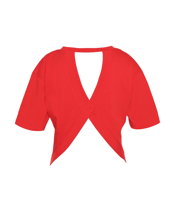 Dames T-shirt rood