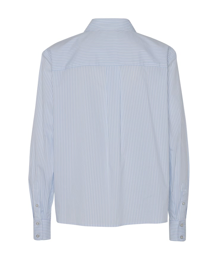 Dames blouse blauw