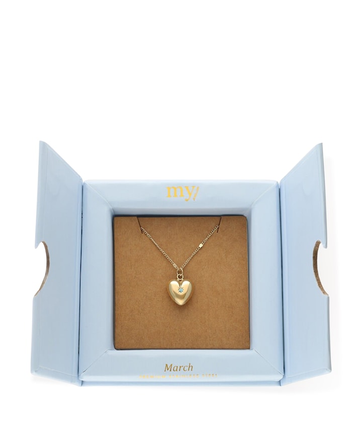 Dames ketting maart goud