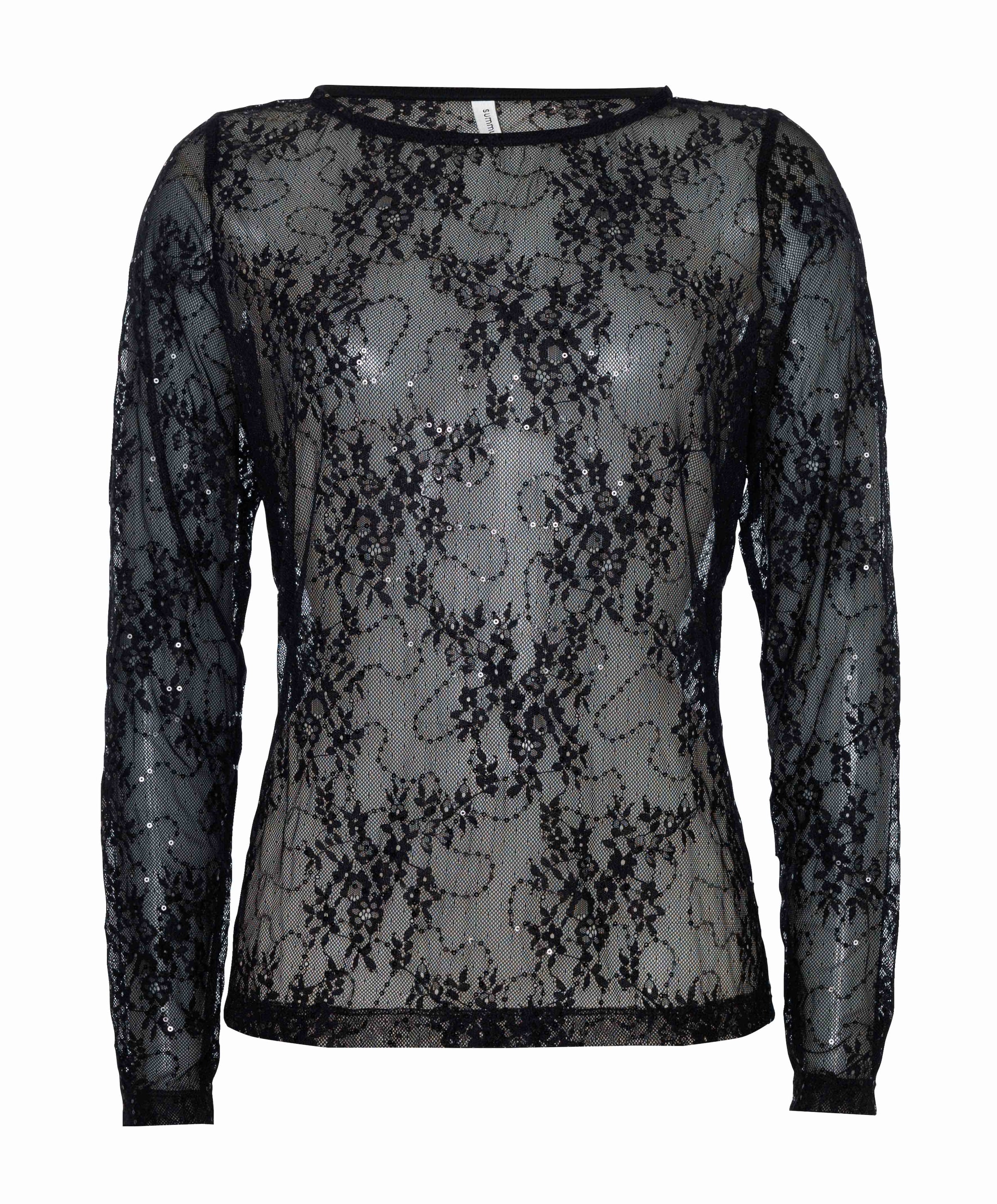 Dames top zwart