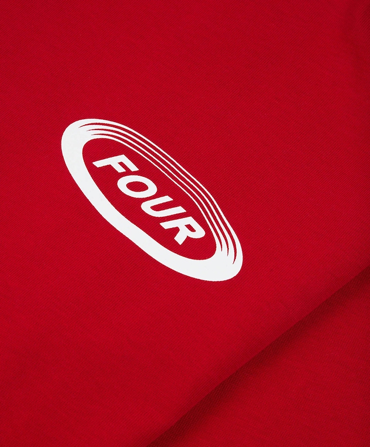 Heren T-shirt rood