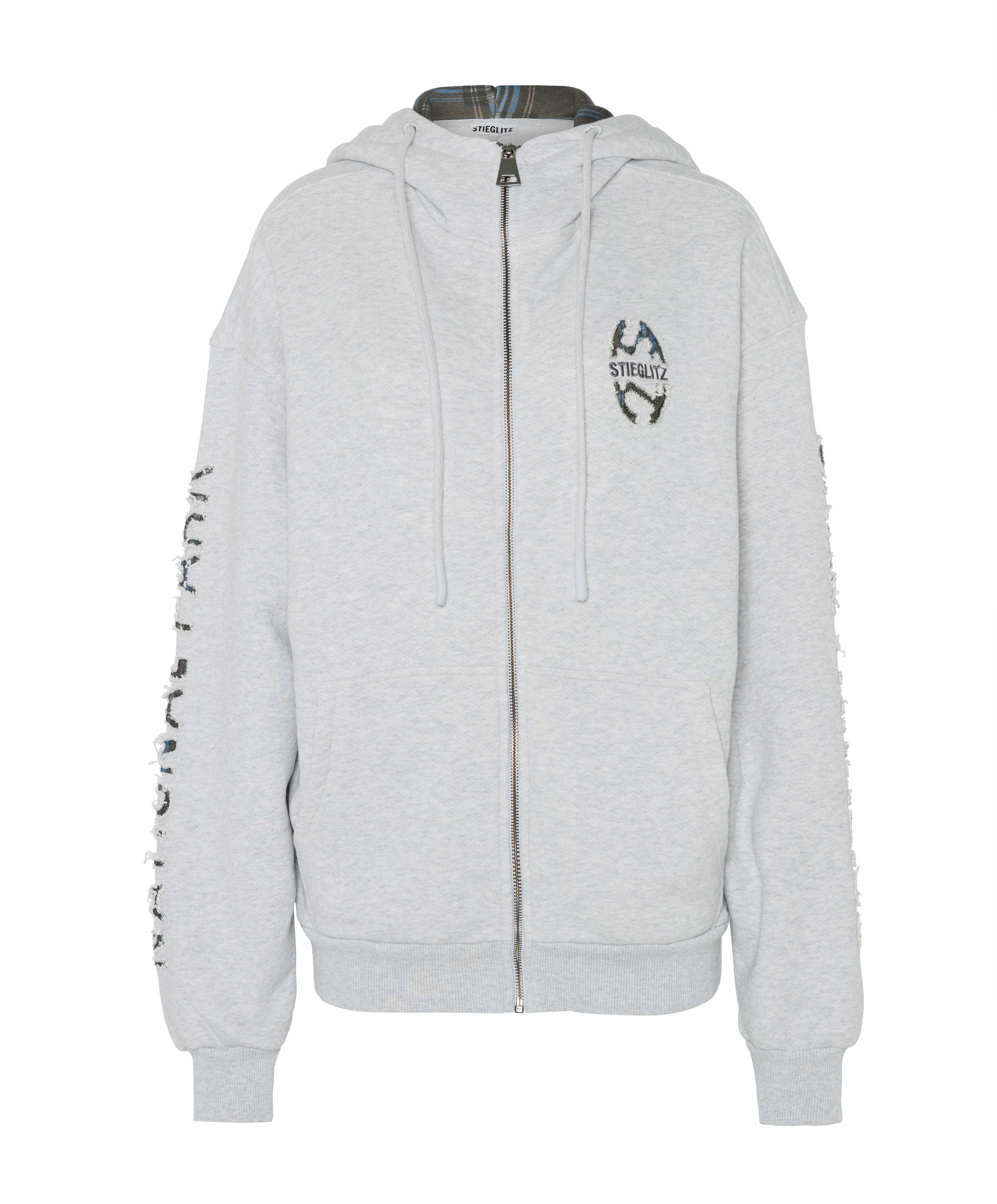 Dames vest grijs