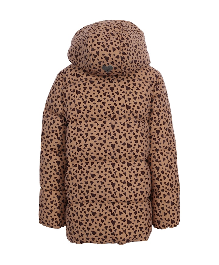 Meisjes jas bruin