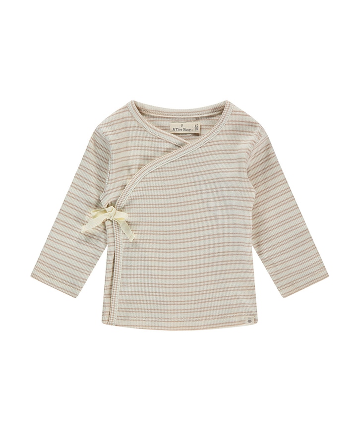 Uniseks longsleeve bruin