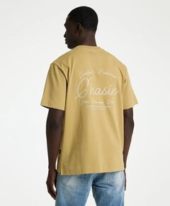 Heren T-shirt geel