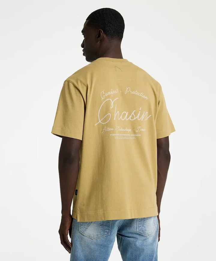 Heren T-shirt geel