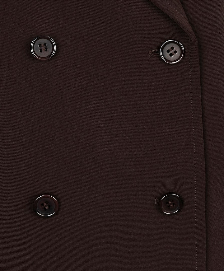 Dames blazer bruin