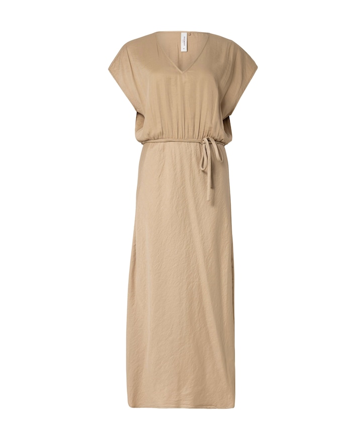 Dames jurk beige