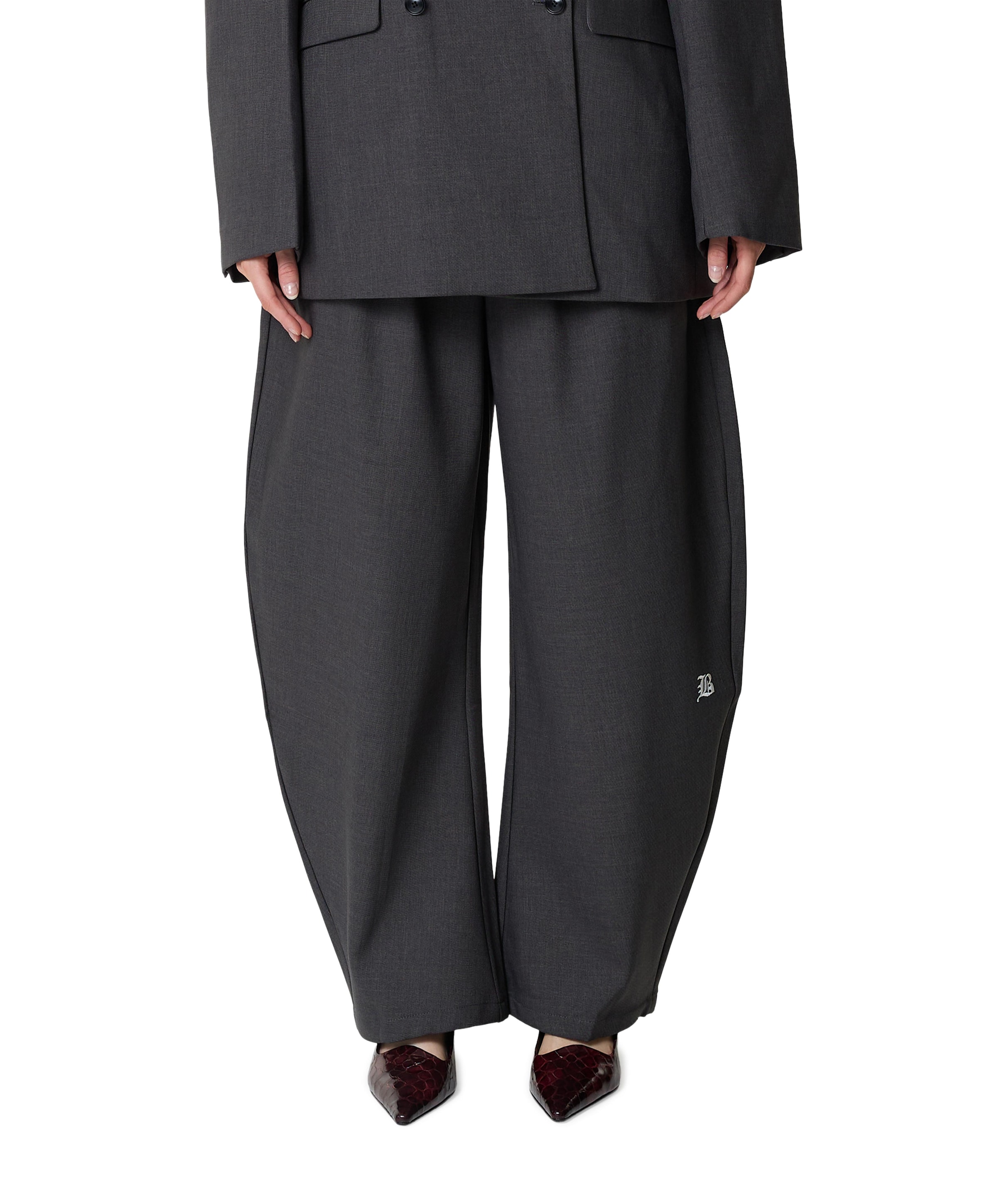 dames broek grijs