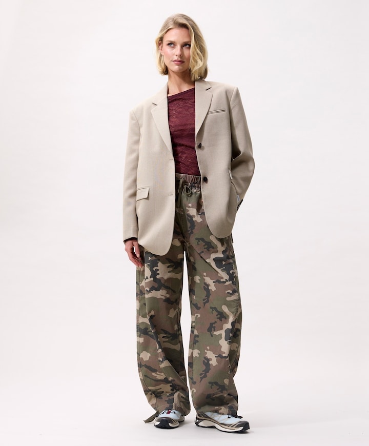 Dames blazer beige
