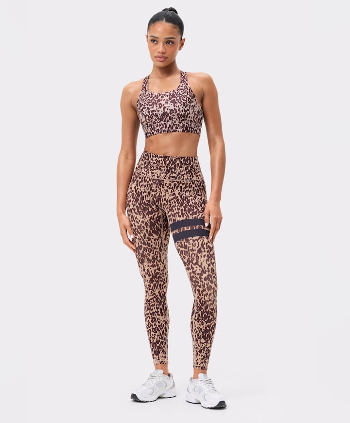 The Signature One Leggings dames tights bruin
