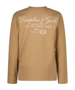 Jongens longsleeve beige