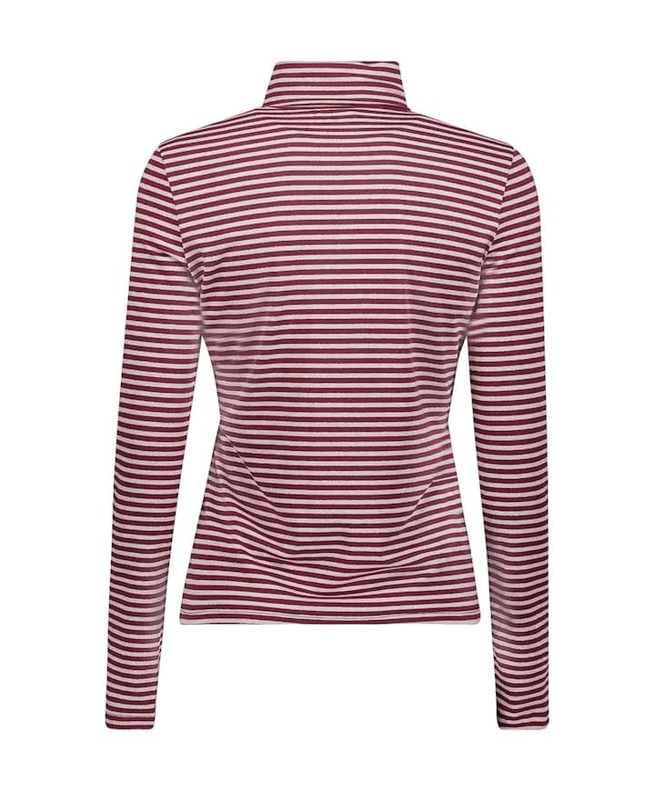 Dames T-shirt bordeaux