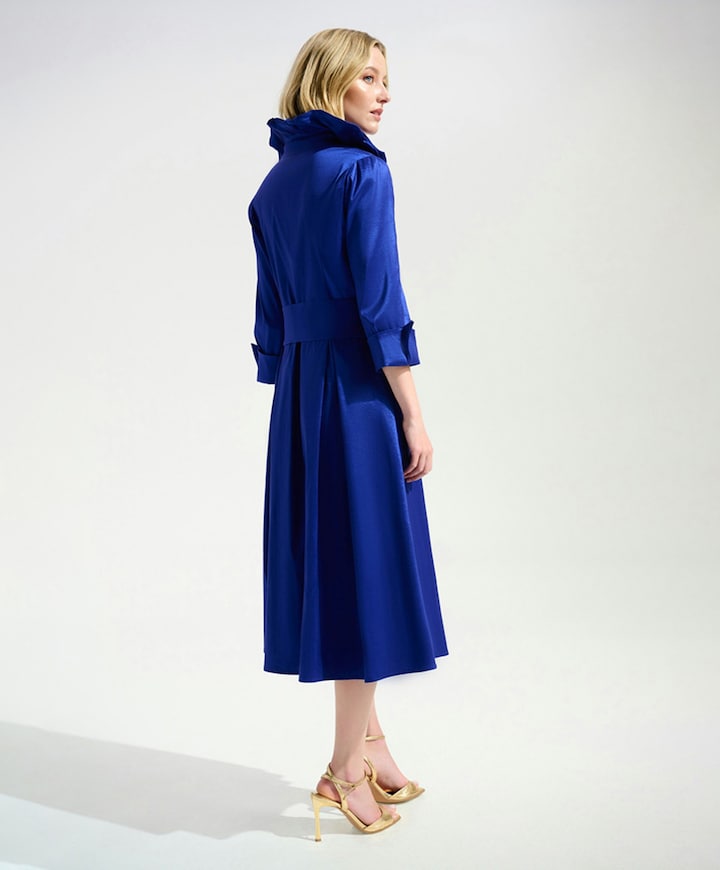 Dames jurk blauw