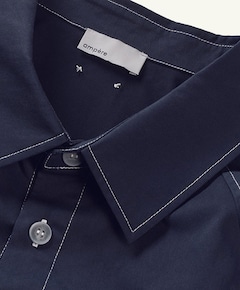 Heren overhemd korte mouw groen