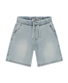 Wide Fit jongens korte broek blauw