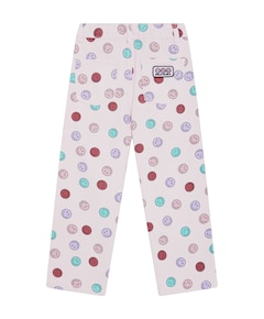 Smiley Denim meisjes jeans roze