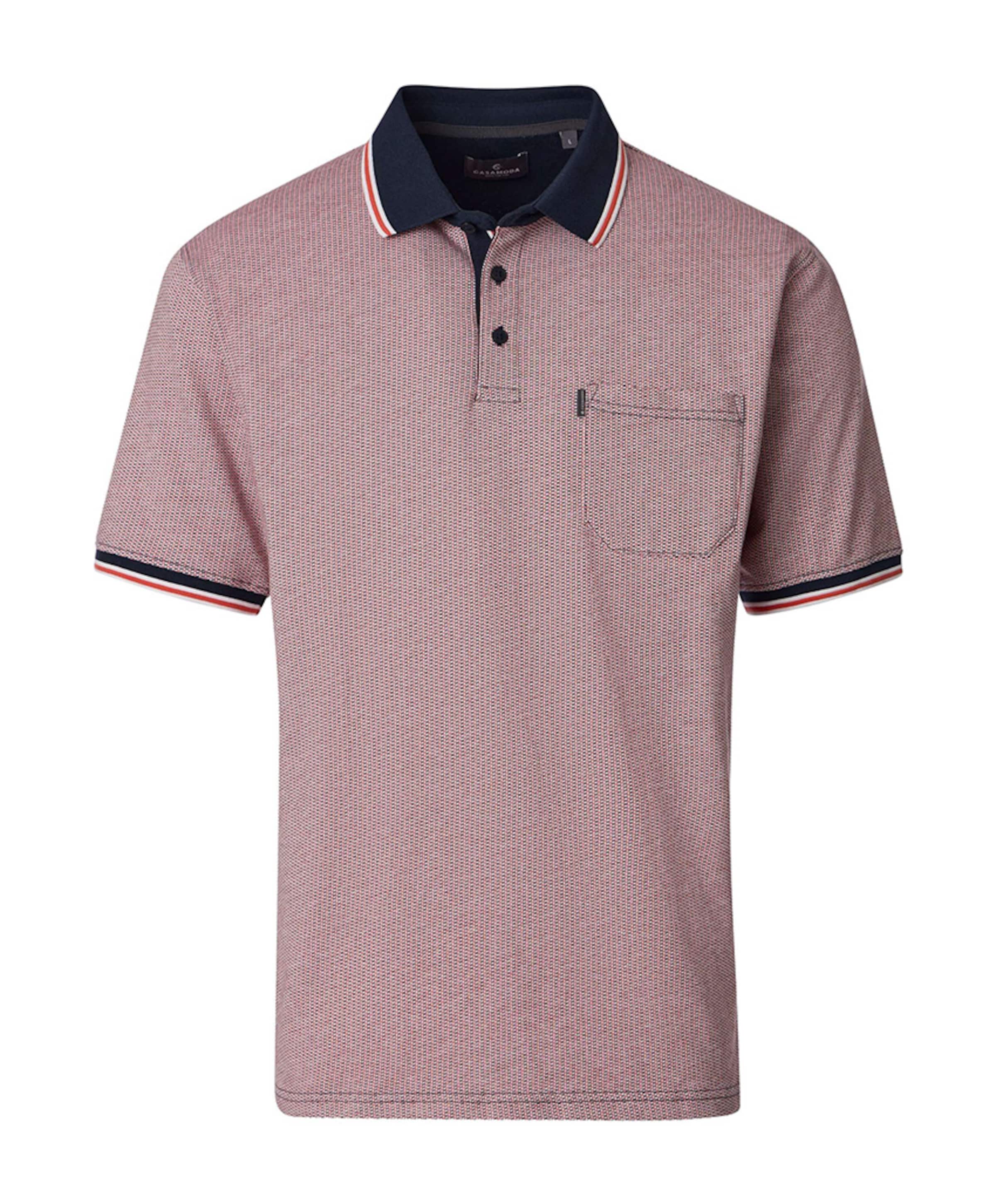 Heren polo rood