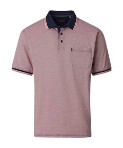 Heren polo rood