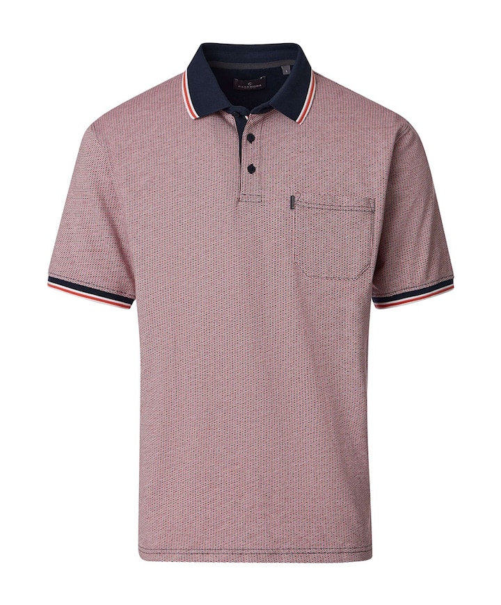 Heren polo rood