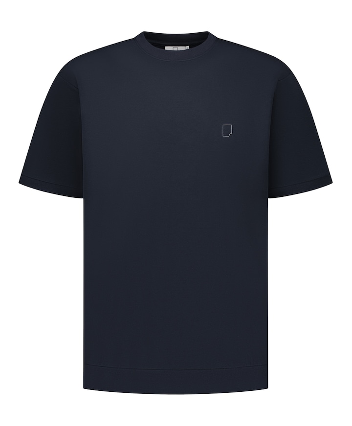Heren T-shirt blauw