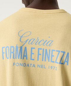 Heren T-shirt geel