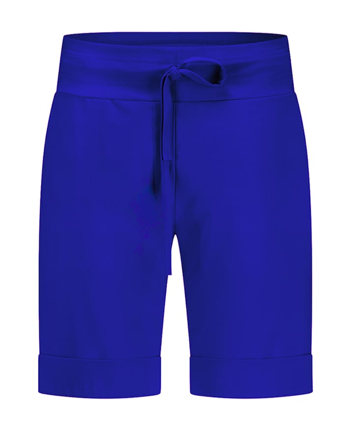 City bermuda dames korte broek blauw
