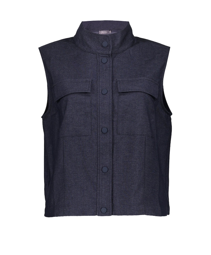 Dames jas blauw