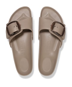 Madrid Big Buckle EVA Women dames badslipper beige