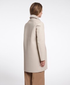 Dames jas reversible ecru