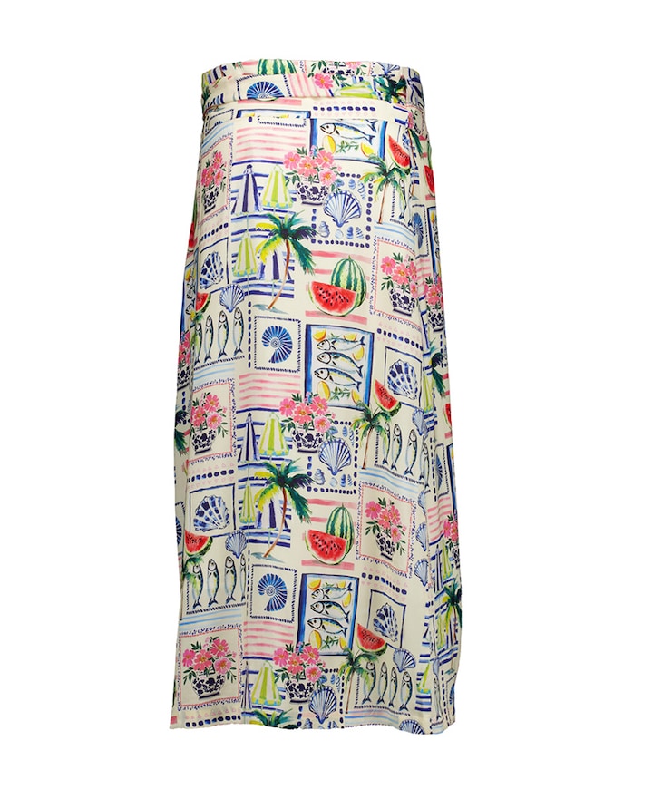 Dames rok multicolor