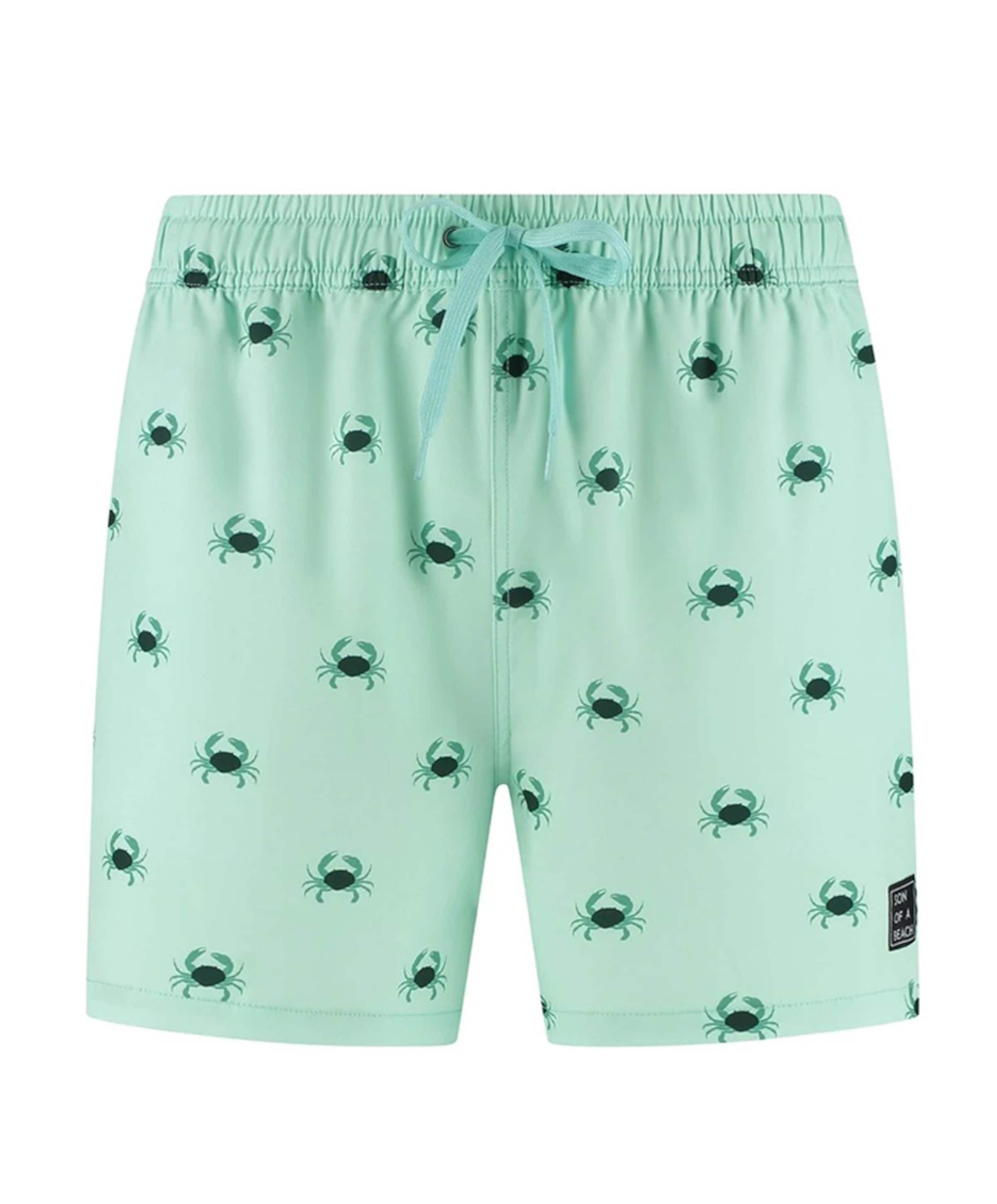Jongens zwemshort groen