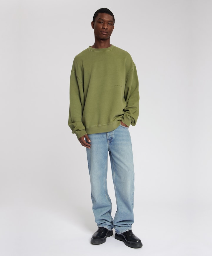 Heren sweater groen