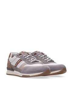 Filmon leather heren sneakers wit