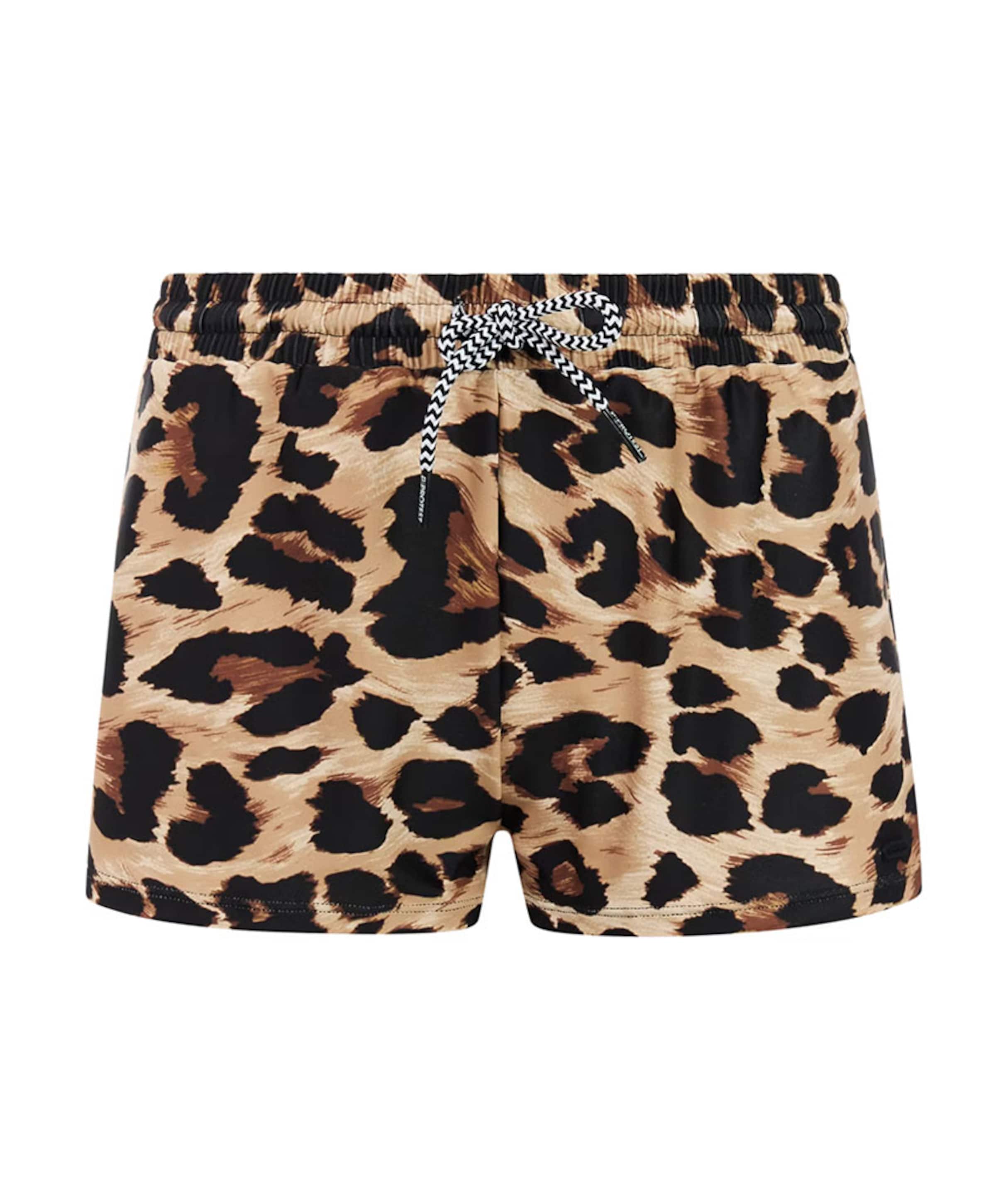 Jongens zwemshort bruin